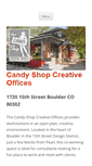 Mobile Screenshot of candyshopboulder.com