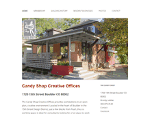 Tablet Screenshot of candyshopboulder.com